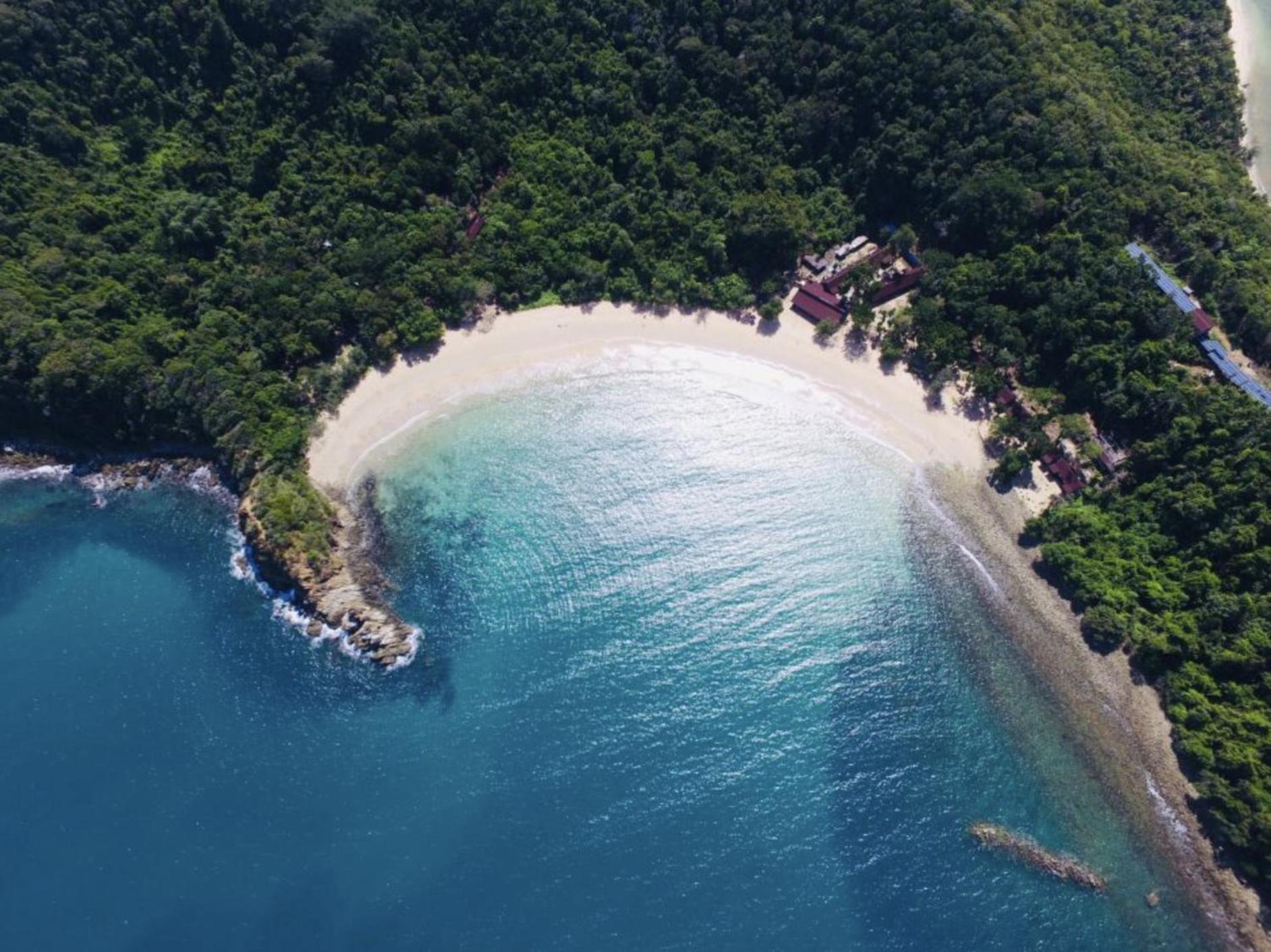 Dolphin Bay Island Resort Kota Belud Exteriér fotografie